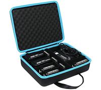 Khanka Étui de Stockage Rigide pour Makita 12V 18V 40V Batterie et Chargeur - Tient 12V 18V 40V 2.0/2.5/3.0/4.0/5.0/6.0-Ah Batterie, Chargeur