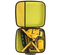 Khanka Mallette à outils rigide pour cloueuse Dewalt (DCN660B) 20 V MAX avec cloueuse, coudée, 16 GA, étui uniquement