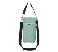 KHASCBNF Porte Gourde BandoulièRe Sac de Sport Couleur Unie for Bouteille d'eau, Accessoires Camping en Plein air, Housse Tasse avec Sangle, Protection for Sac Gourde portatif(Green)