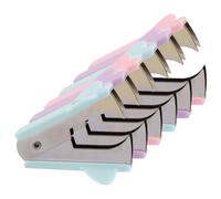 KHBUAB 6pièces Mini Arrache-agrafes Ergonomique Portable Outil Compact pour Enlever Agrafes sans Déchirer Accessoires Bureau Maison École
