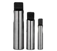 KHBUAB Coffret de Foret 3pcs en Acier Manchon Adaptateur Réducteur Conique pour Tour et Fraisage Haute Précision et Efficacité Améliorée