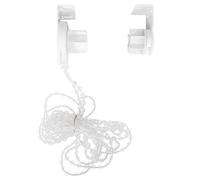 KHBUAB Contrôleur de Store Enrouleur 38mm en Plastique Blanc, 1 Set