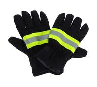 KHBUAB Moufles de Pompier Isolants en Polyester-coton, Résistants la Chaleur Extrême, pour Protection Haute Température Lors D'interventions de Sauvetage Professionnelles