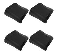 KHBUAB Patins Antidérapants Pour Échelle Extensible 4pcs En Caoutchouc Compatible Avec Escabeau Accessoires De Protection Pour Usage Extérieur 2.05X1.77X1.02in