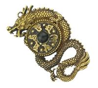 KHBUAB Pendentif Ornement Suspendu Décoratif Dragon de en Laiton Vintage Design Rétro Unique Robuste pour Décoration de Salle de Bain ou Bibliothèque pour ou Décoration Salle Bain