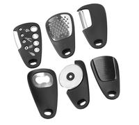 KHBUAB Trancheuse Multifonctionnelle en Acier Inoxydable Râpe à Fromage et Éplucheur, Résistance Élevée et Design Ergonomique pour Ustensiles Cuisine Pratiques