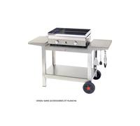 KRAMPOUZ Chariot pour Plancha Tout Inox 140 x 59 x 85 cm KHEA05 G