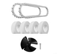 KHIronHive Anneau d'escalade de roue pièces de rechange pour nettoyeur de piscine robotique Dolphin, pour Premier N CC Plus pour TRITON pour PROWLER pour Active Wave M Series, kit de 7 pièces