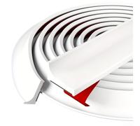 KHIronHive Bande étanche flexible pour cuisine et salle de bain - Joint auto-bloquant l'eau pour comptoir et bords d'évier - Seuil de douche - 2 cm x 1,2 cm x 1 m - Multicolore - Design pliable sans