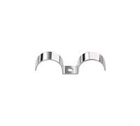 KHIronHive Collier de serrage double face en acier inoxydable 304, support pour trou unique et double application, clip en P robuste pour systèmes de plomberie et d'instrumentation (28 mm)