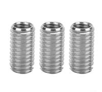 KHIronHive Écrou réducteur fileté en acier inoxydable M6 x 1,0 interne vers M8 x 1,25 externe 20 mm mâle vers femelle pour réparation électronique mécanique automobile aéronautique