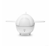KHIronHive Humidificateur d'huiles essentielles en forme d'avion alimenté par USB avec télécommande - Brume fine - Lumière LED multicolore - Aromathérapie pour la maison, le bureau, la chambre à
