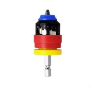 KHIronHive Localisateur de profondeur de perçage réglable 7 butées avec tige hexagonale de 6,35 mm pour tournevis, convient pour plaques de plâtre, panneaux composites, plusieurs réglages d'épaisseur
