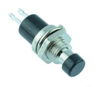 KHIronHive Lot de 5 interrupteurs à bouton-poussoir momentané SPST sans métal rond pour montage sur panneau 7 mm Diamètre du trou 27,3 x 9,8 mm Contrôle électrique industriel Rouge Jaune Bleu Vert