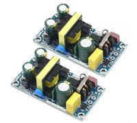 KHIronHive Module d'alimentation à découpage AC-DC 24 W, circuit imprimé nu 100-265 V à 12 V 2 A ou 24 V 1 A, convertisseur compact avec protection contre les surcharges et les courts-circuits pour