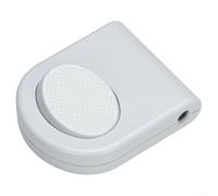 KHIronHive Pressostat intégré pour lampes 250 V 3 A avec connexion rapide, variateur d'intensité compact en plastique pour éclairage LED, insertion facile du câble, noir et blanc (blanc)