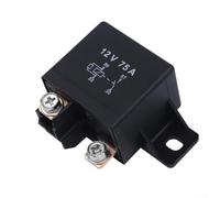 KHIronHive Relais de démarrage de chariot élévateur 75 A 12/24 V SPDT Commutateur de commande robuste pour machines pelleteuses Design compact de qualité industrielle Fonctionnement basse tension 75 x