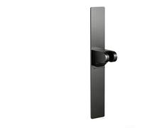 KHIronHive Support de douche magnétique en acier inoxydable 304, réglable sans perçage, support mural avec forte aspiration pour la plupart des pommeaux de douche standard, finition argent ou gris
