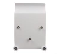 KHIronHive Support de panneau solaire pour sécurité EUFY pour SoloCam S340 E30 4G LTE S330 Support mural extérieur résistant aux intempéries Base à vis Support photovoltaïque stable en plastique blanc