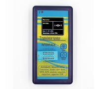 KHIronHive Testeur de transistor M328 avec écran couleur TFT de 4,6 cm 128 x 160, triode à diode MOSFET NPN, détection automatique, compteur LCR pour mesure de l'inductance de la capacité de
