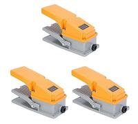 Khsndhger Interrupteur pedale LT4 IP44 1NO et 1NC aluminium 3A/5A outils