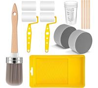 Khsndhger Kit de Rouleaux à Peinture Armoires - Ensemble 18 Pièces