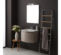 Kiamami valentina armoire de toilette suspendue - Mocca