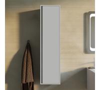 Kiamami valentina Colonne murale de salle de bain - Gris clair