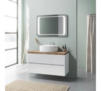 Kiamami valentina Ensemble salle de bain Elba - Blanc