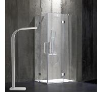 CABINE DE DOUCHE 70X100 EN VERRE 6MM SANS STRUCTURE LONDON