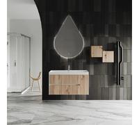 Kiamami valentina Meuble haut salle de bain - Blanc mat