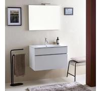 Kiamami valentina Meuble salle de bain Sole - Blanc