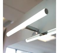Kiamami valentina miroir de salle de bain LED - Gris