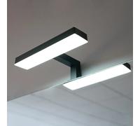 Kiamami valentina miroir salle de bain LED Nettuno - Noir