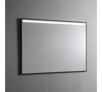 Kiamami valentina miroir salle de bain lumineux - Noir