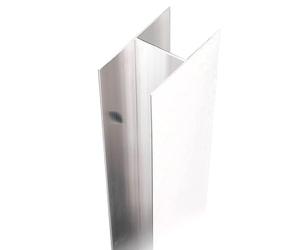 Kiamami Valentina - Profil de compensation pour porte de douche Niche | Convient pour salles de bains modernes | Facile à installer | Matériaux résistants | Longueur réglable | Finition chromée