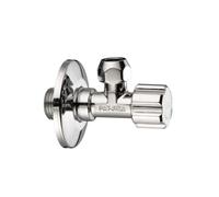 Kiamami Valentina - Robinet Sous-lavabo d'Angle avec Écrou Conique Bas