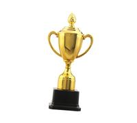 KiBcsLic Accessoires pour Trophées et Coupes de Récompenses : Trophée Doré pour Les Fêtes et événements Scolaires, 23CM