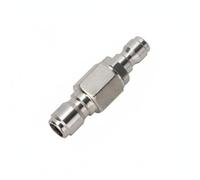 KiBcsLic Adaptateur de Tuyau de Lavage Auto Raccord Convertisseur 3/8 à 1/4 Connexion Rapide pour Interface de Pression Réduit, Adaptateur 3/8" Grand Mâle Vers 1/4" Petit Mâle Acier Inoxydable