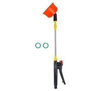 KiBcsLic Arrosoir Télescopique Universel avec Poignée Ergonomique et Manche Télescopique pour Plantes D'extérieur, 8 Trous rétractables