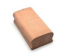 KiBcsLic Bloc Ponçage pour Touche Haute Précision Cale à Poncer Courbure Améliore la Jouabilité Bloc Ponçage Courbure pour Atelier, 16