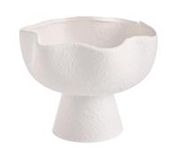 KiBcsLic Bol Décoratif sur Pied, Plat de Service, Bol Alimentaire Portable et Polyvalent