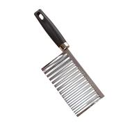 KiBcsLic Coupe-savon Ondulé En Forme de Pomme de Terre, Outil de Découpe pour Cornichons et Chips de Cuisine D'hôtel