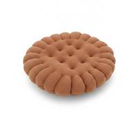 KiBcsLic Coussin de Siège Rond Coussin Galette Assise Oreiller de Sol Matelassage Tufté Toucher Duveteux en Peluche avec Coton PP Support d'Assise Quotidien, Gris, 40 40cm