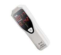 KiBcsLic de Qualité de l'Air Moniteur de Formaldéhyde Analyseur de Pollution Capteur de Particules Fonction Alarme Convient pour Bureau, Anglais