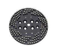 KiBcsLic Disque Diamant de Meulage pour Béton Sec, 16/18 | Plateau Ponçage Diamant Agressif, Disque de Meulage Robuste pour Chantier