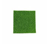 KiBcsLic Fausse Mousse Artificielle Aspect Réaliste Décoration Micro-Décor Facile à Couper Tapis de Gazon Artificiel pour Bricoleurs, Modélistes , 15-15cm