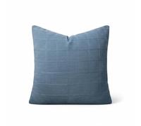 KiBcsLic Housse de Coussin en Lin Taie Couvre-Oreiller Coussinet Polyester à Effet Lin Carreaux Sobres Touche Chaleureuse pour Mélange avec Neutres Convient au, Beige, 50 50cm