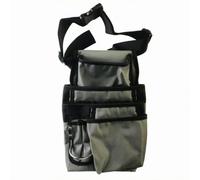 KiBcsLic Industrial Carrier Sac d'Organisation Outils Besace Professionnelle Toile Solide Poches Multiples pour Outils Variés Sangle Épaule Pratique Convenable, GJB Modèle Classique en Toile