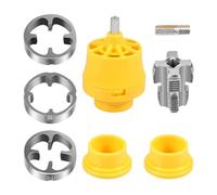 KiBcsLic Kit de Filetage pour Tuyaux PVC, Outil de Plomberie Facile à Utiliser